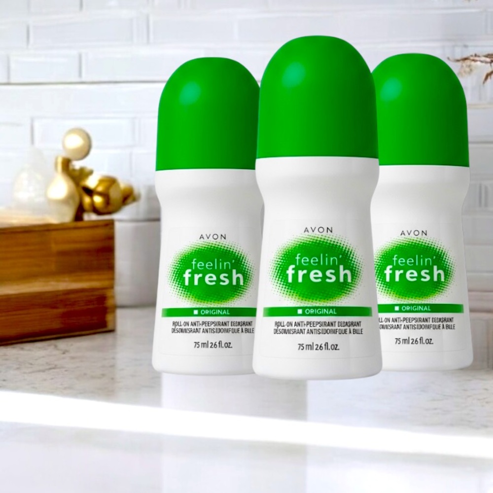 Avon Feelin' Fresh Trio Value Pack Deodorants
